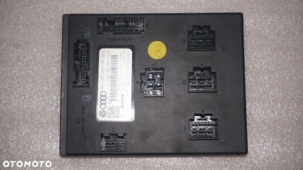 MODUŁ BORDNETZ BCM AUDI A6 C7 A7 4H0907063DF 2012