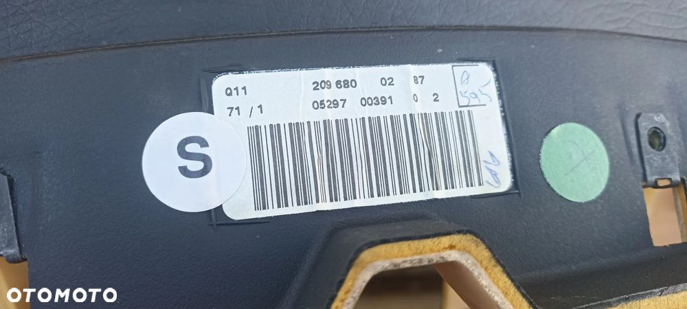 MERCEDES W209 CLK DESKA KONSOLA KOKPIT CZARNA EUROPA - 7