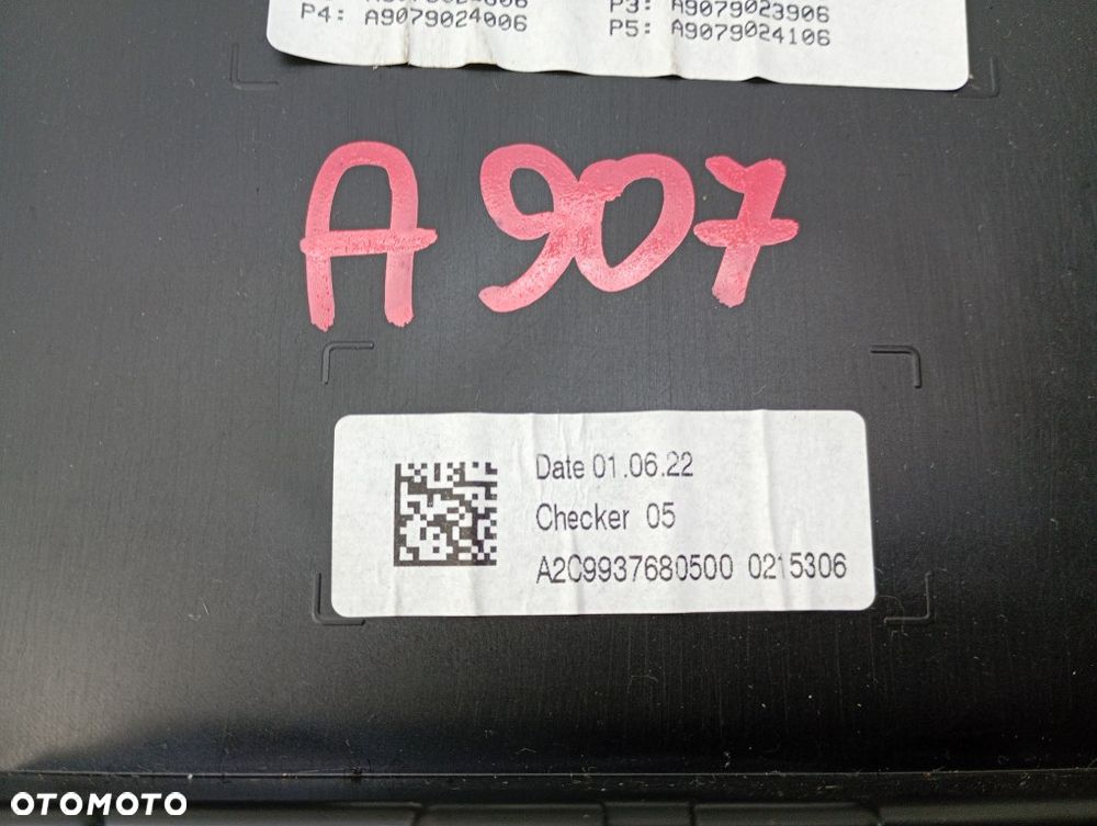 licznik zegary mercedes sprinter w907 907 2.0 cdi 2022r europa A9079002108 - 7