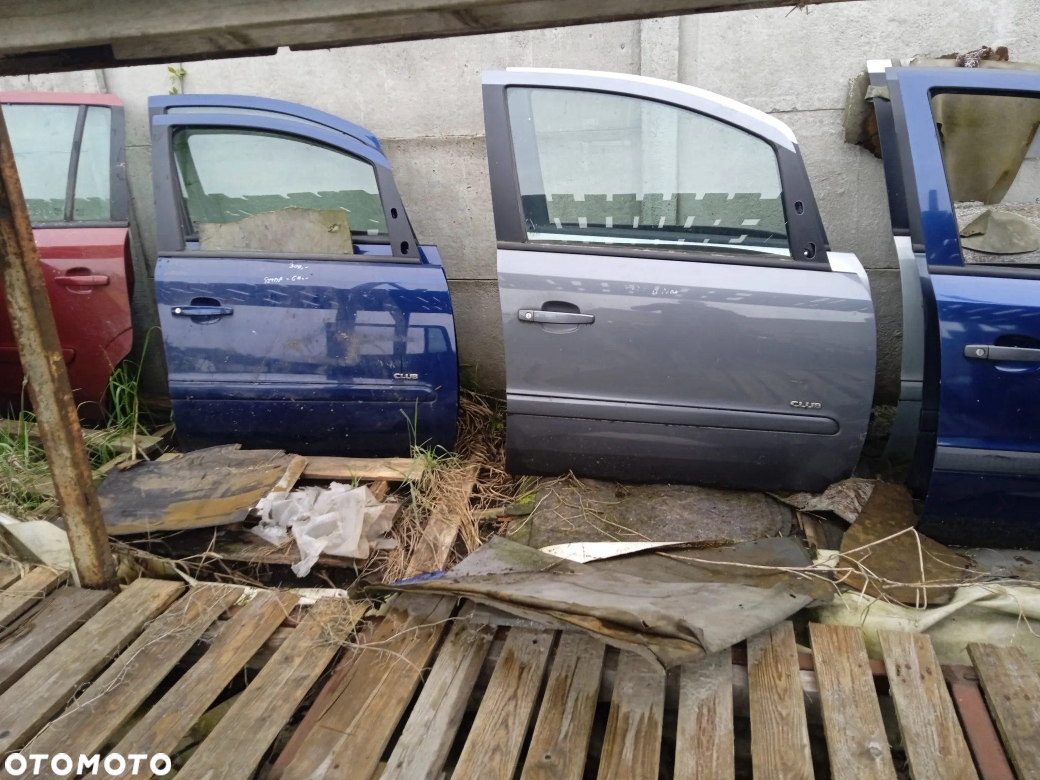 DRZWI OPEL ZAFIRA B PRAWE PRZEDNIE - 2