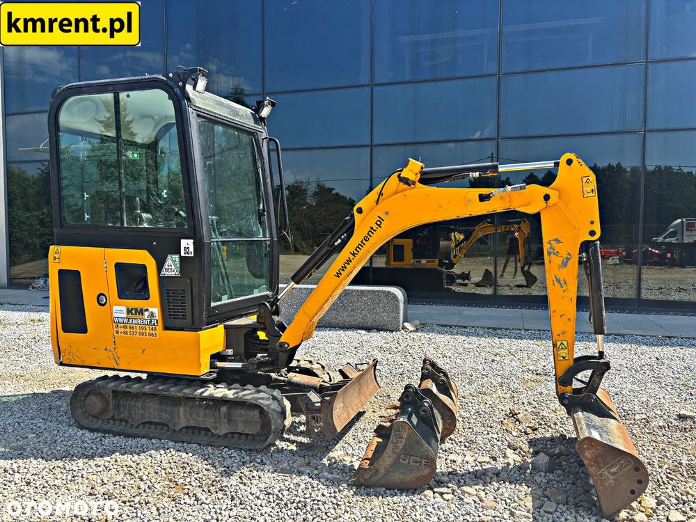 JCB 16 C-1 T3 MINI-KOPARKA 2022R | JCB 8015, 8016, 8025, 8030, YANMAR SV 15, CAT 302.5, 302.4, 301.6, 301.8, KUBOTA U27 - 3