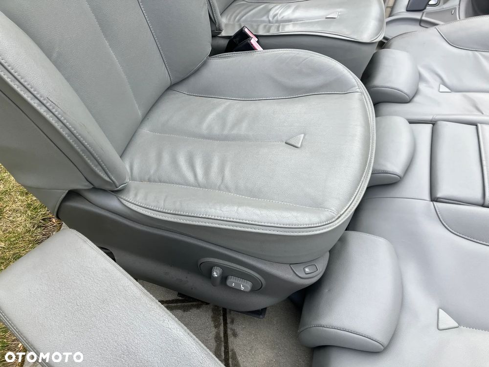 FOTELE SKÓRA REANULT LAGUNA II ELEKTRYKA KANAPA PODGRZEWANE  BOCZKI SZARA SKÓRA ROLETY - 8