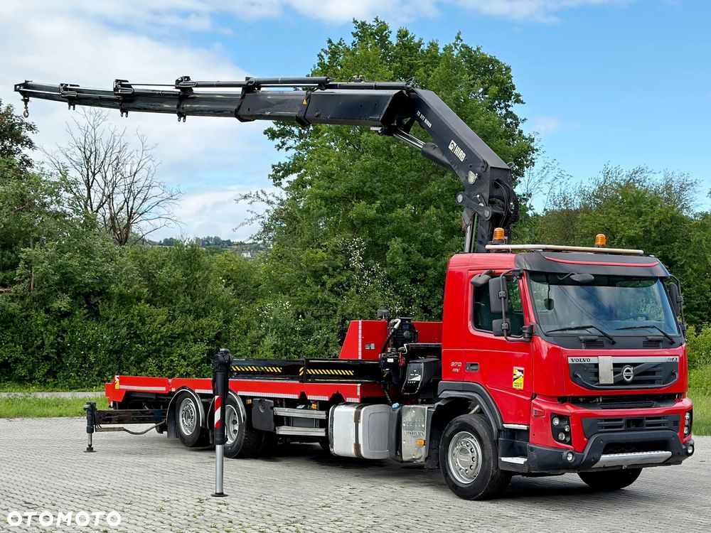 Volvo FMX 370 * LAWETA 7,90m * HIAB 377 EP - 5 HIDUO + PILOT * STAN BDB - 3