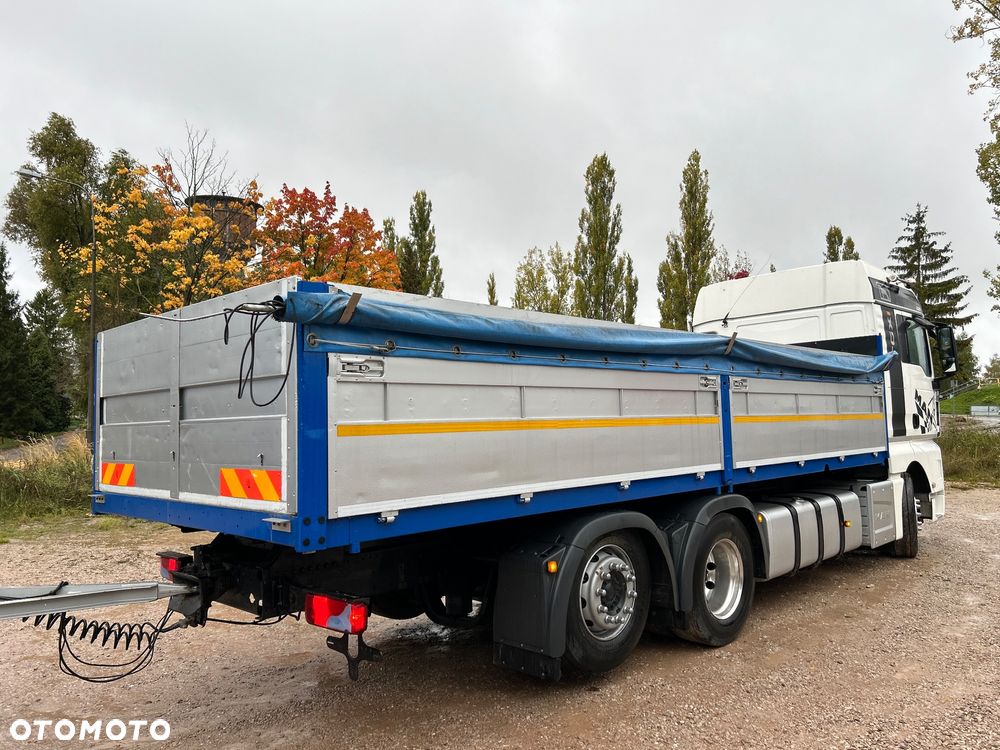 MAN TGX Tandem 1m burty TOP KOMPLET / ALUFELGI / zarejestrowany gotowy do pracy / przyczepa 18t / FULL OPCJA / 26.420 26.460 26.500 26.400 26.440 26.480 26.510 460 500 - 3