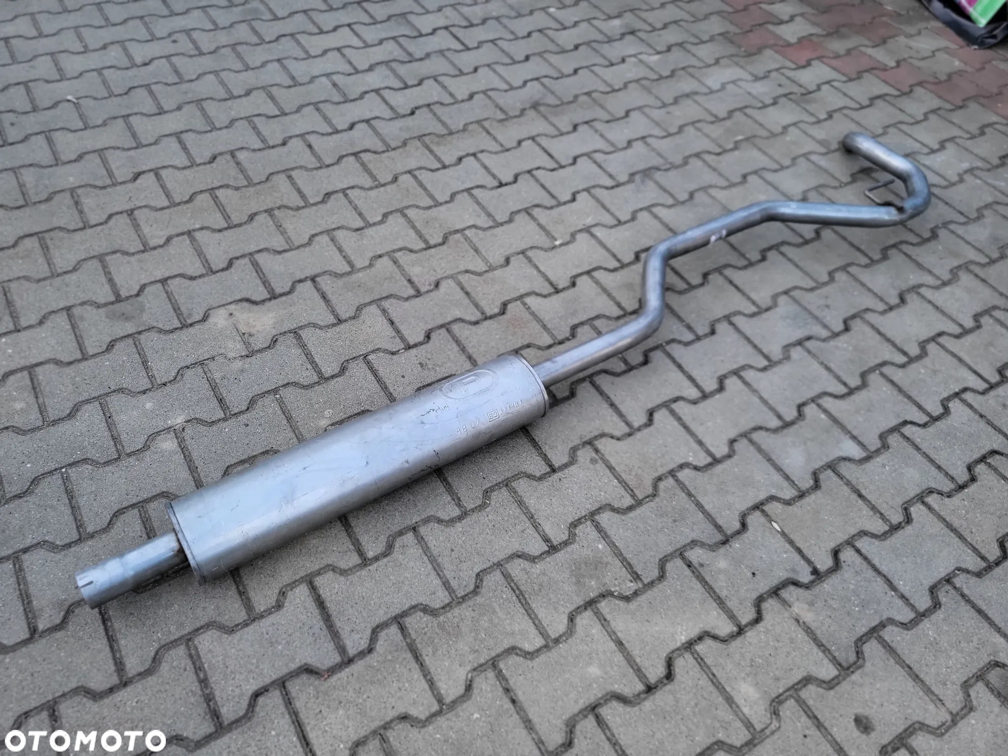 TŁUMIK ŚRODKOWY  SAAB 9-3, 9-3X 1.8/2.0/2.0ALK 09.02-02.15  12804375 - 2