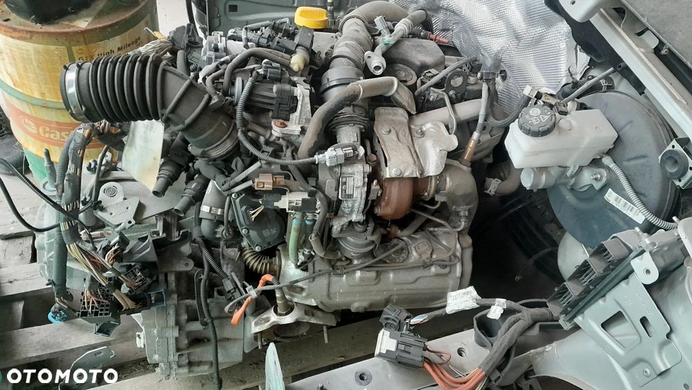 Silnik kompletny 1.5 DCI K9K646 K9K 646 i skrzynia biegów, turbina,klima - 1