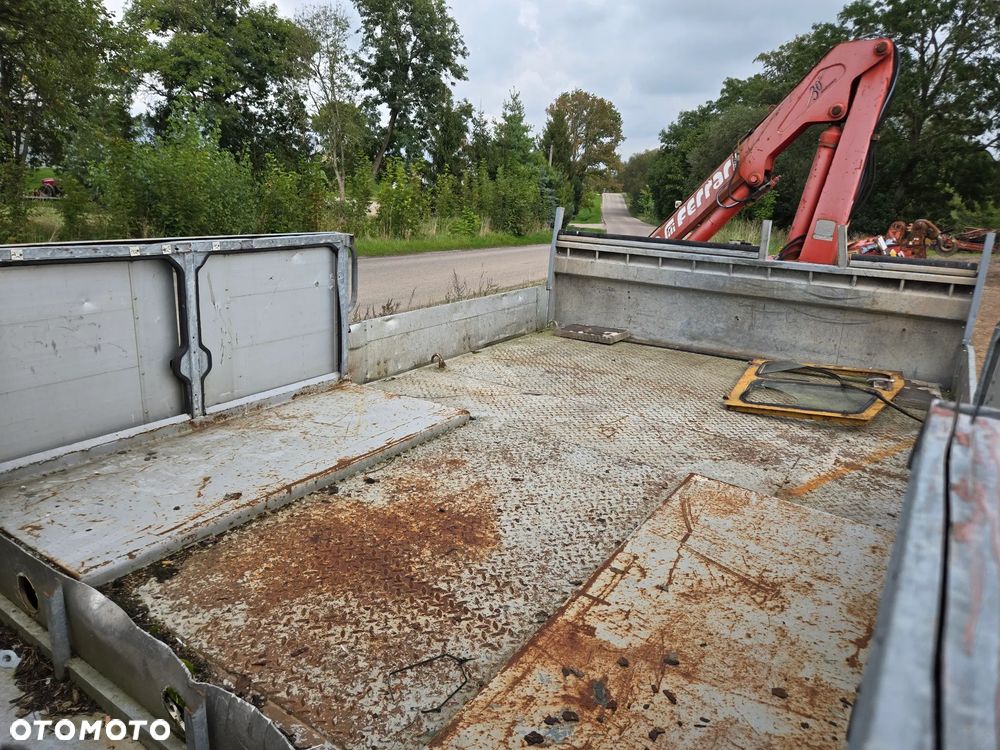 MAN 8.163 Skrzynia + Dzwig HDS - 9