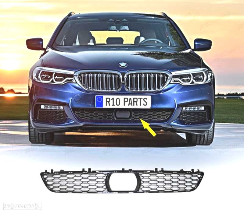 GRELHA INFERIOR BMW G30 G31 17-19 LOOK M5 ACTIVE CRUISE - 1