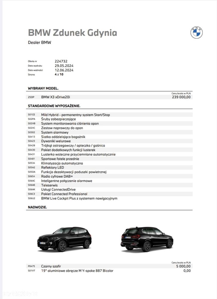 BMW X3 xDrive20i mHEV M Sport sport - 19