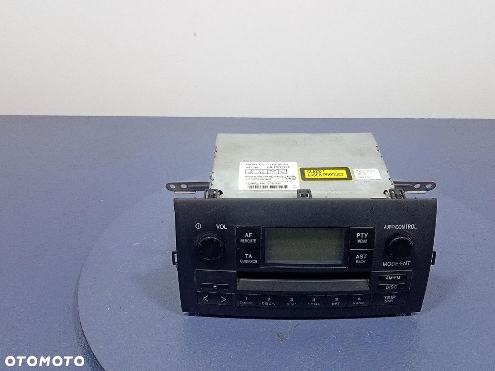 TOYOTA COROLLA VERSO I RADIO CD FABRYCZNE OEM 86120-02260 - 1
