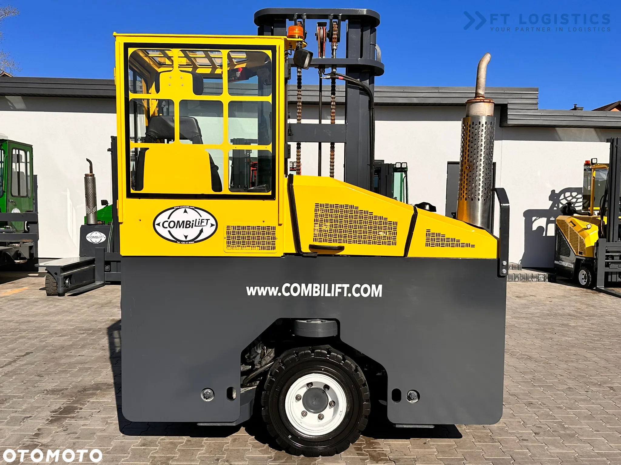 Combilift C4000 / LPG / DUPLEX / 4100MM / WAGA / PRZESÓW WIDEŁ / JAK NOWY - 36