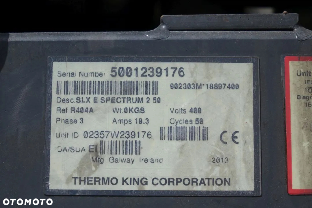 Lamberet CHŁODNIA / THERMO KING SLXe SPECTRUM 250  / BITEMPERATURA / DOPPELSTOCK / OSIE SAF / KOSZ NA KOŁO ZAPASOWE / WINDA ZAŁADUNKOWA - 32