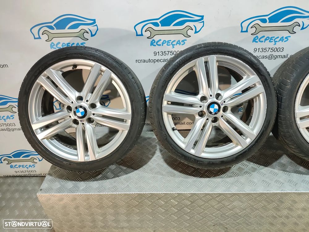 JANTES ORIGINAIS BMW SERIE 1 F20 F21 PACK M STYLE 386M 18 POLEGADAS 7,5J 8J ET34 ET37 5X120 - 3