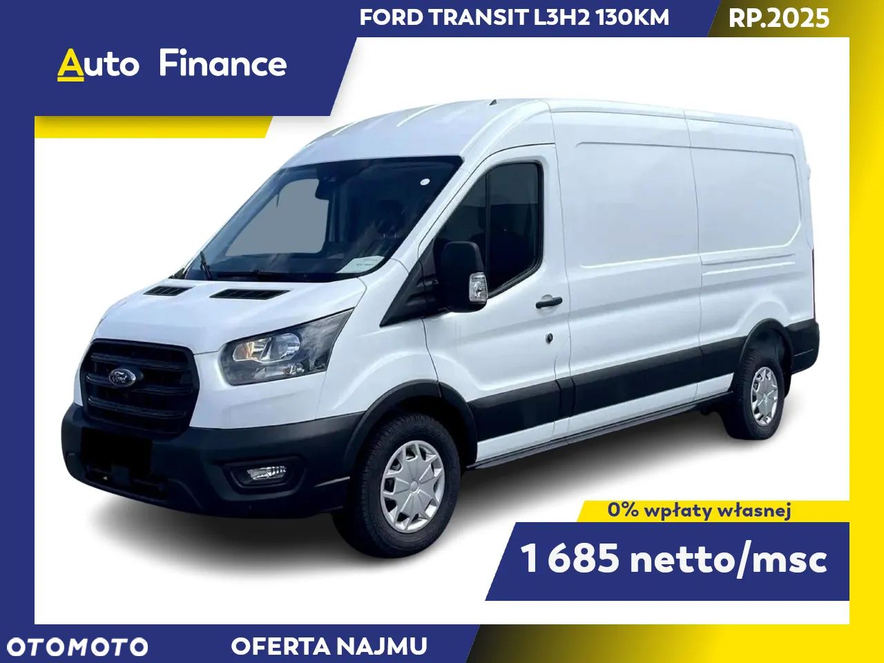Ford Transit L3H2 130KM Trend OFERTA NAJMU - 1