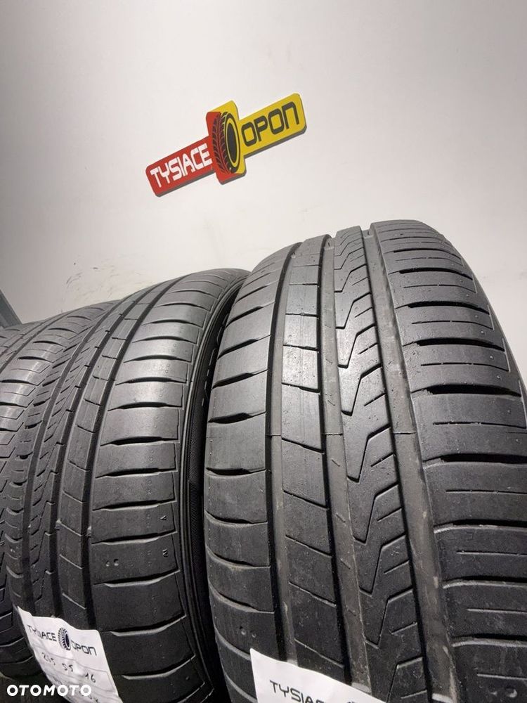 Opony letnie Hankook 205/55 R16 zestaw 4 sztuk używane #L475 4szt. - 2