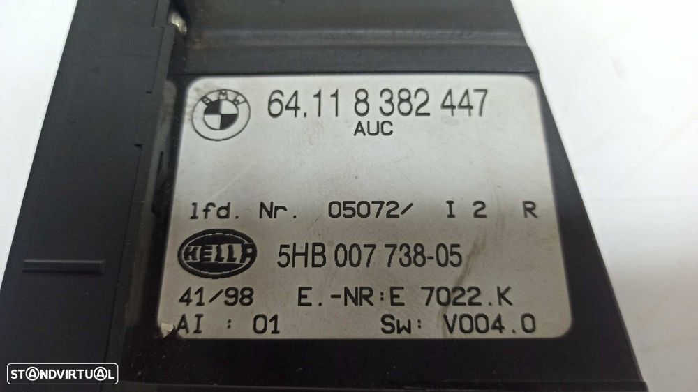 COMANDO CLIMATIZADOR BMW SERIE 3 BERLINA (E46) 320D - 3