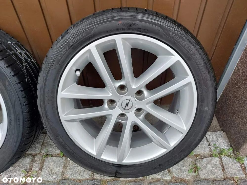KOŁA FALGI ALUMINIOWE 17 CALI  Z OPONAMI OPEL ASTRA - 5