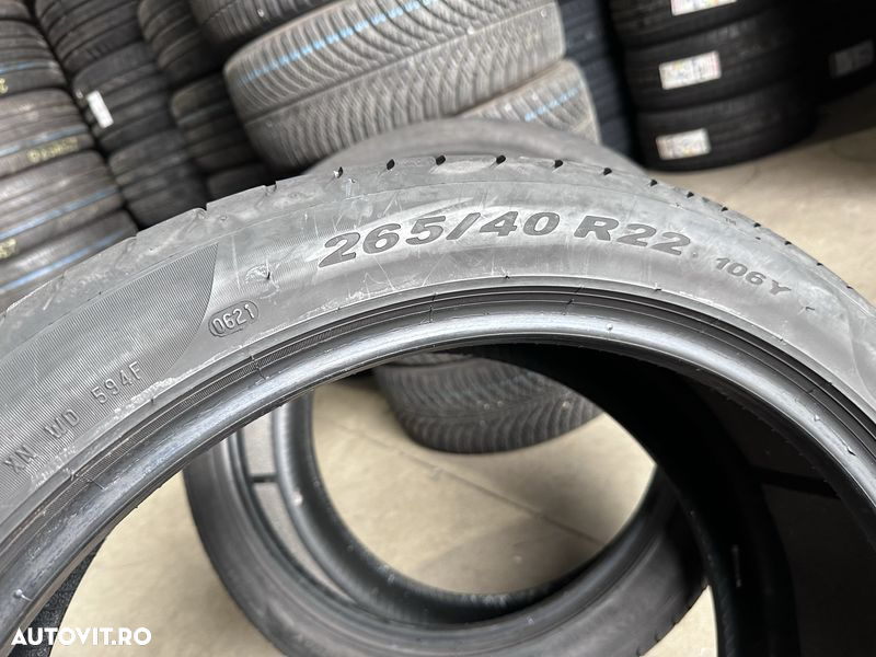 265/40/22 Pirelli 4piese - 6