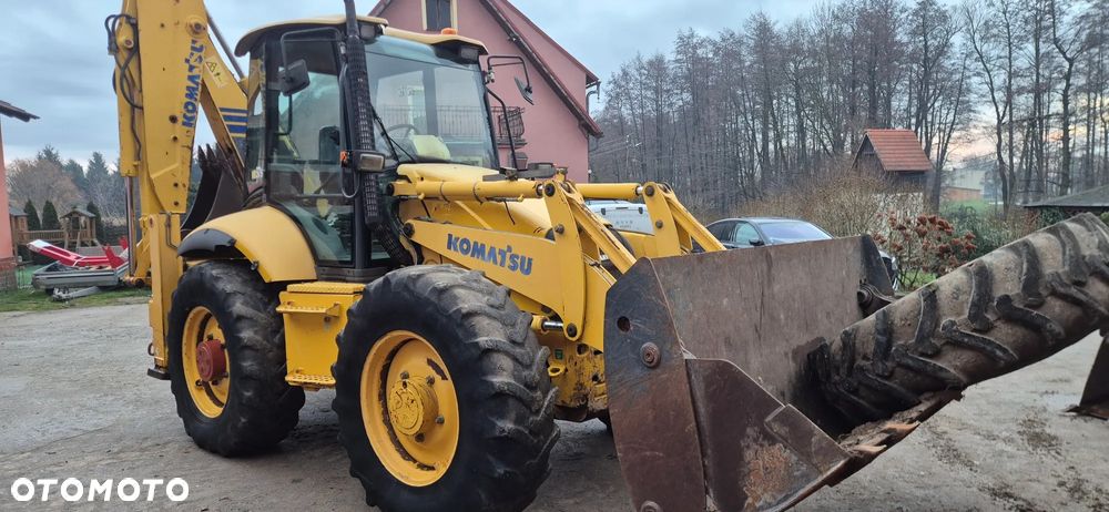 Komatsu WB97S WB 97 S R , KLIMA TYLKO 7200h UMOWA KUPNA - 7