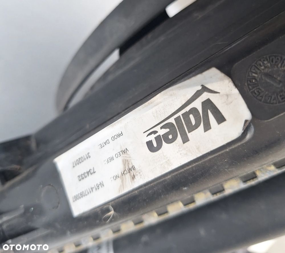 CHŁODNICA WODY KLIMY WENTYLATORY VW GOLF V 1.6B - 2