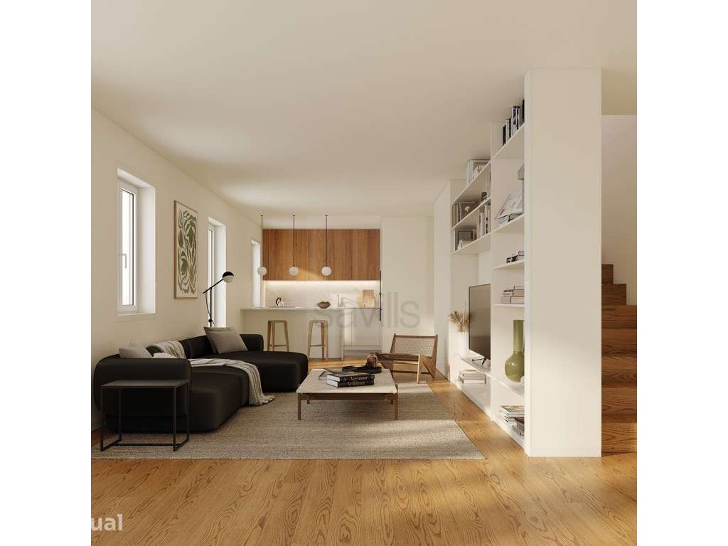 Apartamento T2 com varanda e garagem no centro do Porto - Grande imagem: 5/12