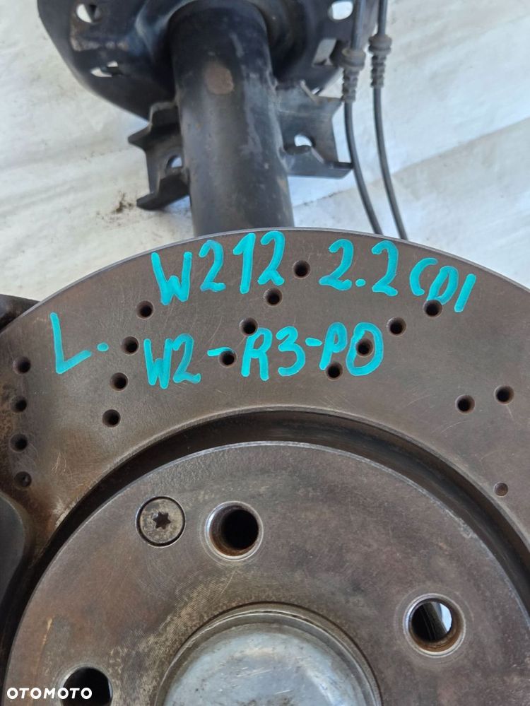 MCPHERSON ZWROTNICA LEWA MERCEDES W212 LIFT 2.2CDI A2123201238 - 11