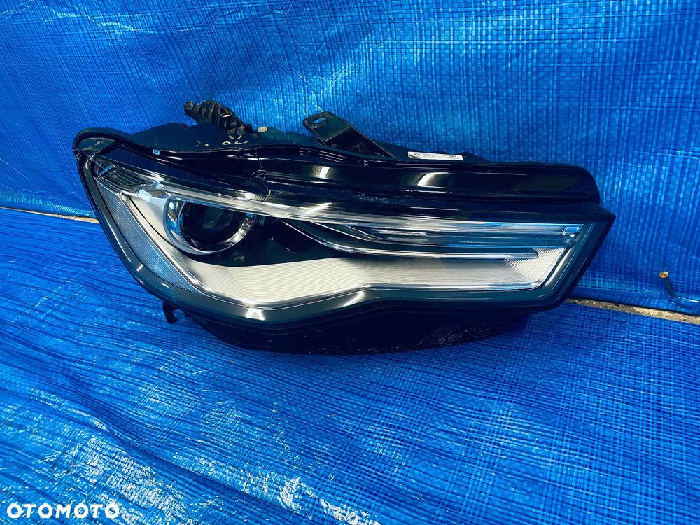 AUDI A6 C7 LIFT LAMPA PRAWA PRAWY PRZÓD PRZEDNIA XENON KSENON LED HELLA 4G0941044F EUROPA ORYGINAŁ - 6