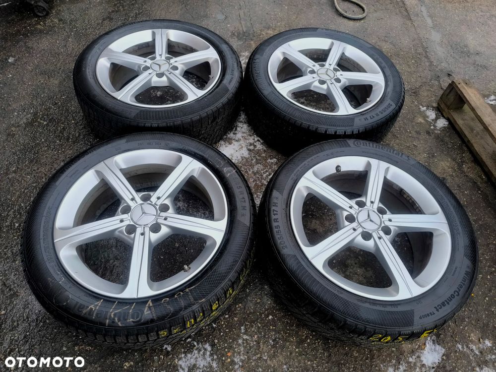 5x112 Felgi Aluminiowe Alufelgi 17 Mercedes Koła Zimowe Zima A KLASA W177 W176 B W246 W247 C W204 CLA W117 W118 GLB X247 GLA H247 MARCO POLO W447 V VITO W639 Legnica ALU-RAD 7mm 205/55 TPMS - 2