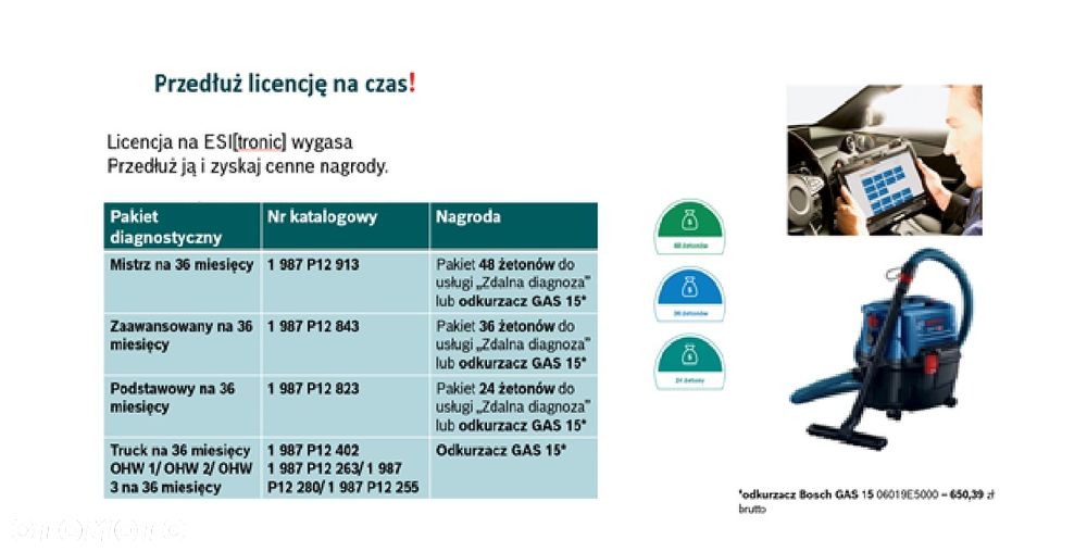 ACS 553-P Stacja klimatyzacji Bosch Promocja Odbierz myjkę Advanced Aquatak 140! - 19