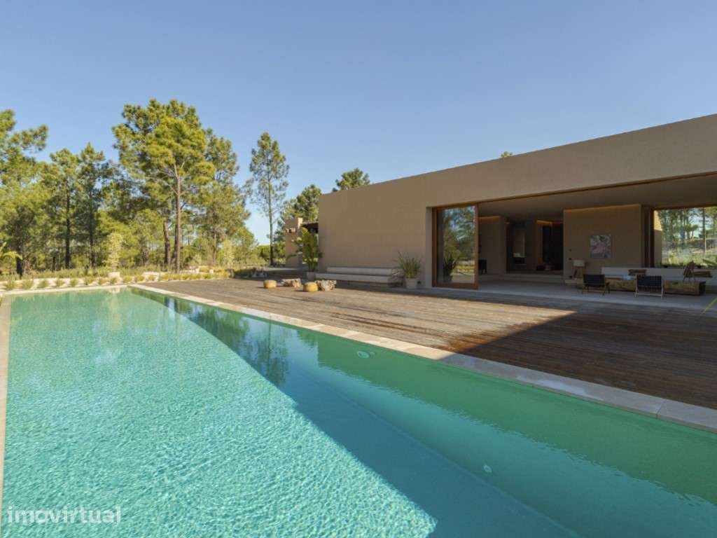Villa em Melides com projeto de atelier arquitetura Espanhol - Grande imagem: 4/25