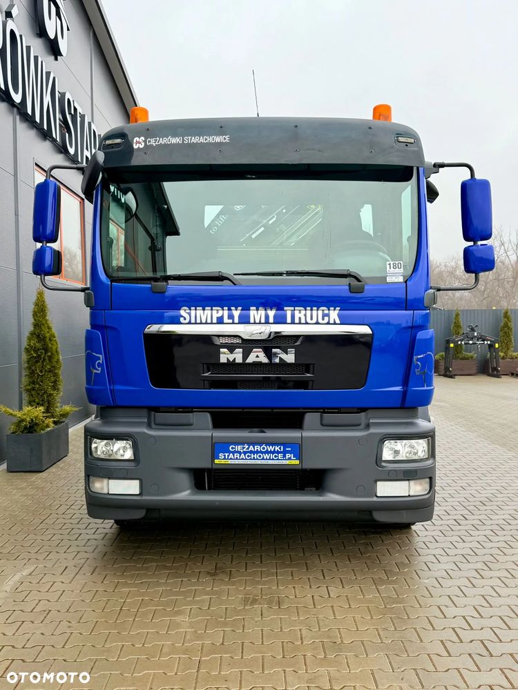 MAN TGM TGL TGS 18.250 // wywrotka 3-S + HDS HMF 1420 - K2 // budowlanka // energetyka //żuraw dzwig kran crane // Świeżo sprowadzony - 26