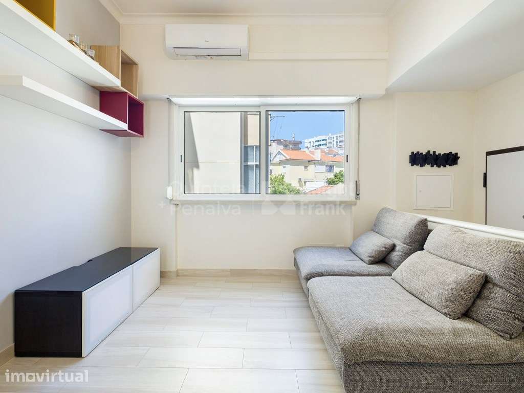 Apartamento T1 para arrendamento semi-mobilado em Almada - Grande imagem: 2/24