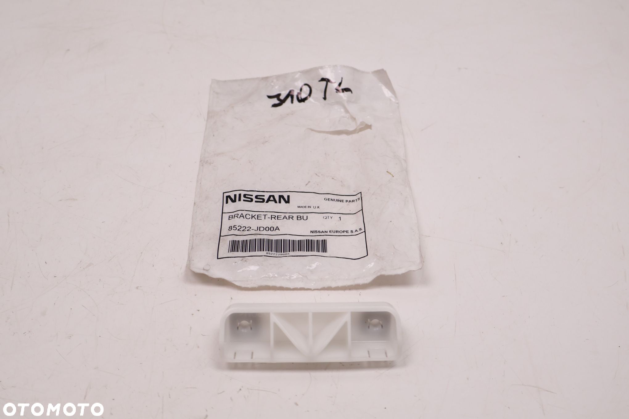 NISSAN QASHQAI J10 ŚLIZG ZDERZAKA LEWY TYŁ 85222-JD00A - 1