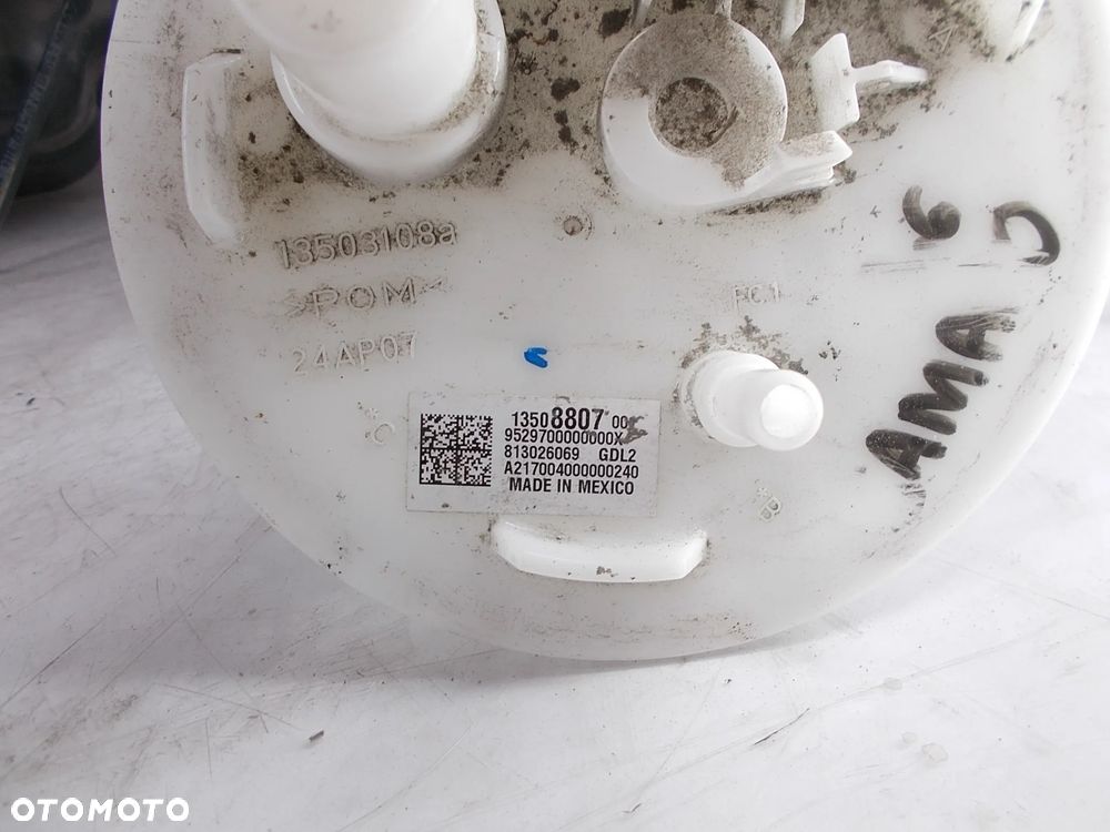 Zbiornik paliwa pompa wlew pływak Camaro VI ABS przewód popma hamulcowa serwo - 7