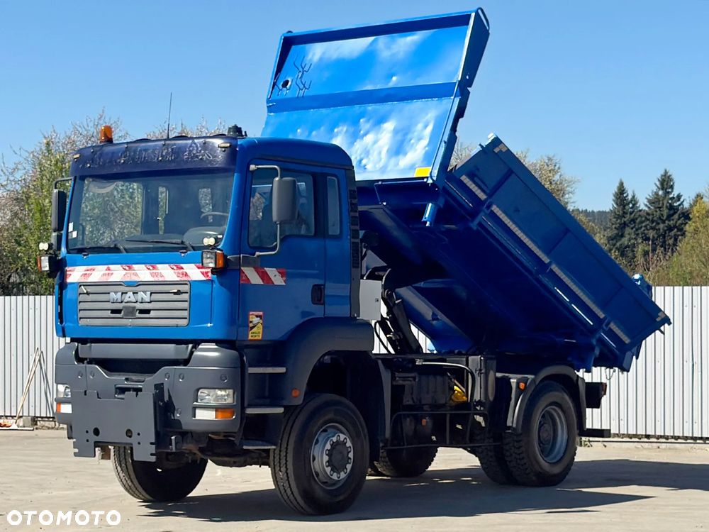 MAN TGA 18.410 * WYWROTKA 4,10 m * 4x4 * STAN BDB - 3