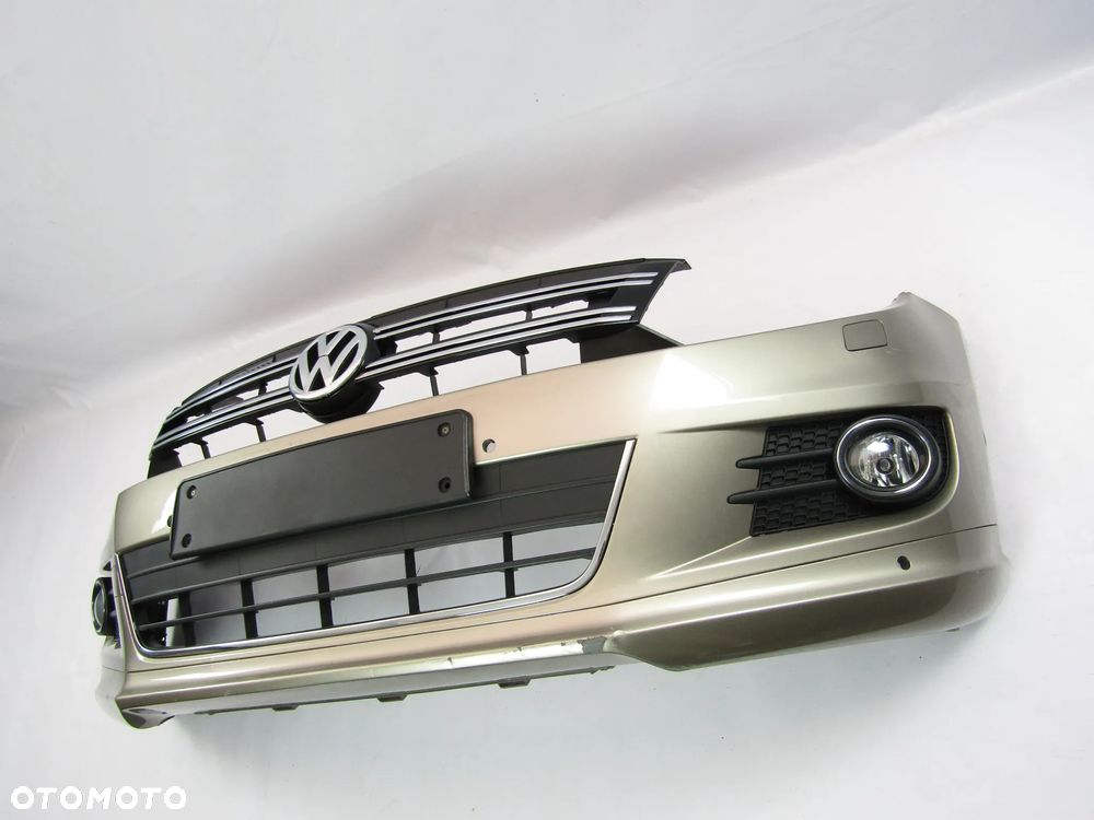 Zderzak przedni VW Tiguan R Line 11 - 16 Sprysk. / Pdc-6 Lakier LA1X - 9