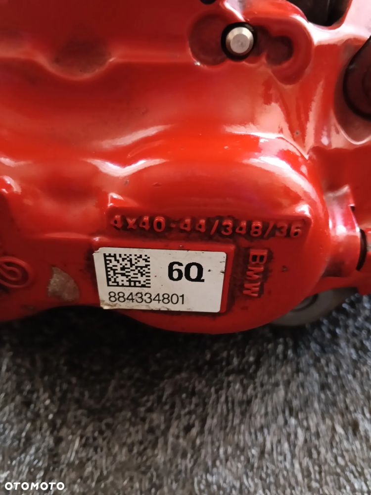 BMW G30 G20 G01 G02 X3 X4 G30 M-PAKIET ZACISK PRAWY PRZÓD KLOCKI 348 - 4