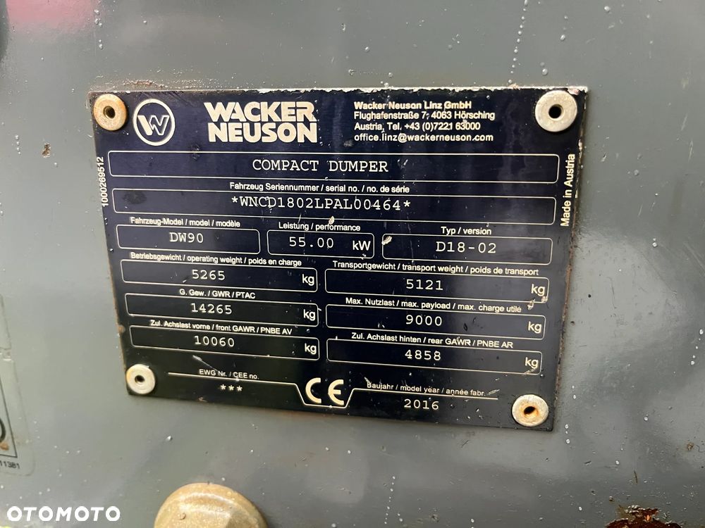 Wacker Neuson DW 90 - 27