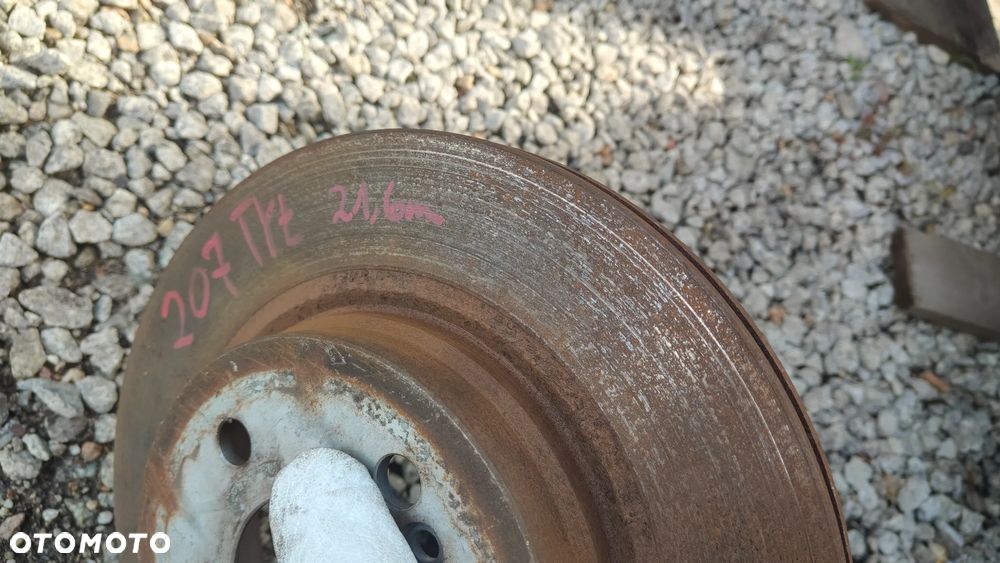 MERCEDES w212 W204 W207 Tarcze Hamulcowe Perforowane 300mm Tył Komplet z Klockami Wentylowane - 11