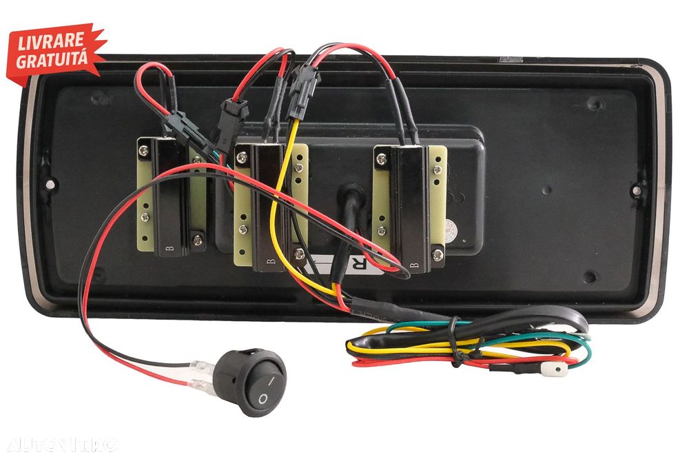 Stopuri Full LED Mercedes W463 G-Class (1989-2017) Semnal Secvential Dinamic Fumur- livrare gratuita - 14