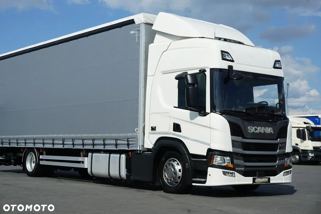 Scania P 250 / ACC / E 6  / FIRANKA + WINDA / DŁ. 9,3 M / 23 PALETY - 22
