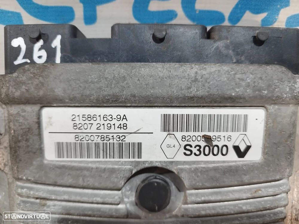Centralina ECU motor Valeo Renault Megane II 1.6i - 4