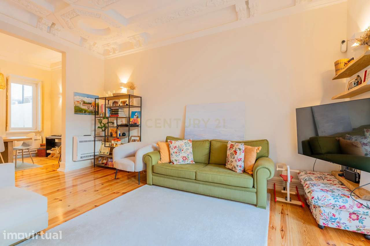 Apartamento T5 de Charme com Jardim Privativo nas Avenidas Novas | Ave - Grande imagem: 5/51