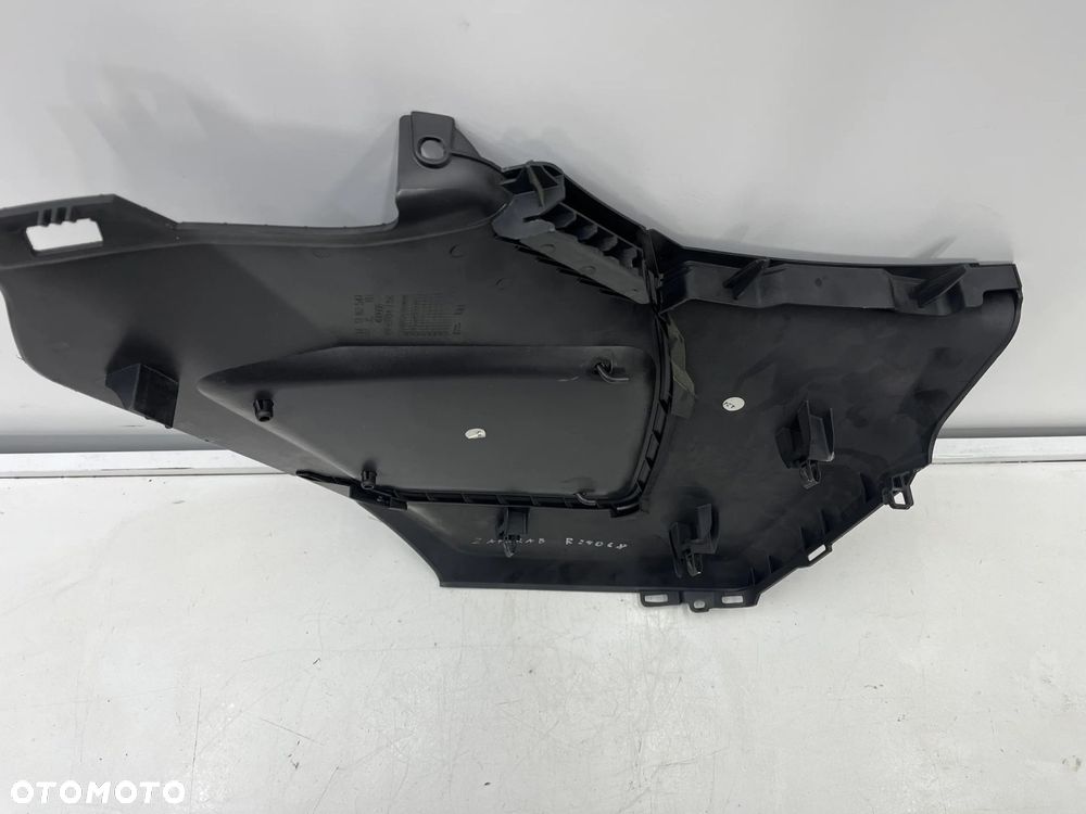 Tunel środkowy Opel Zafira B 05-14r. uchwyt na kubki tylne kratki nawiewu EU 13144422 - 11