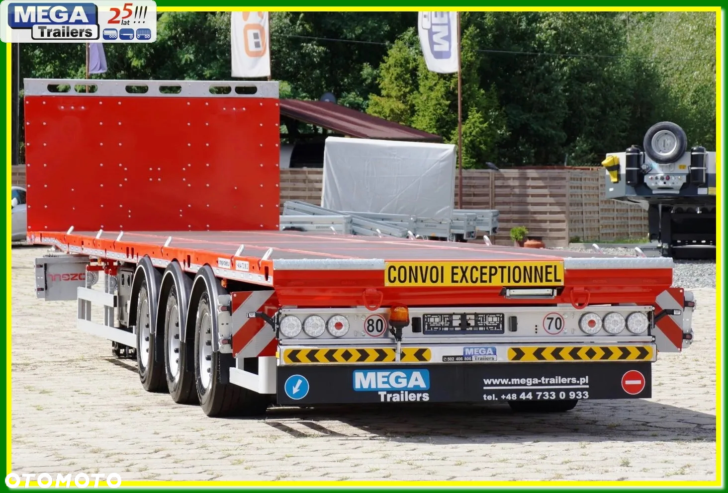 Inny PLATFORMA Mega osie 19,5 BPW, full ADR EX3 UNIWERSALNA !!! - 8