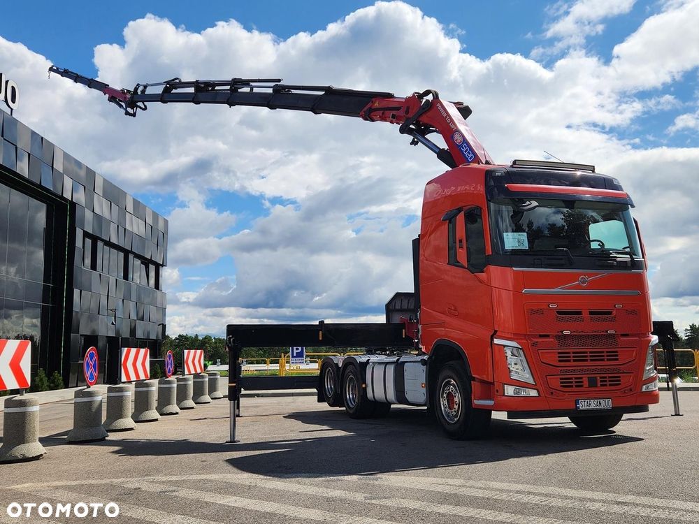 Volvo FH 540 6x2 HMF 5020-K6 Fly Jib HDS Ciągnik Siodło - 11