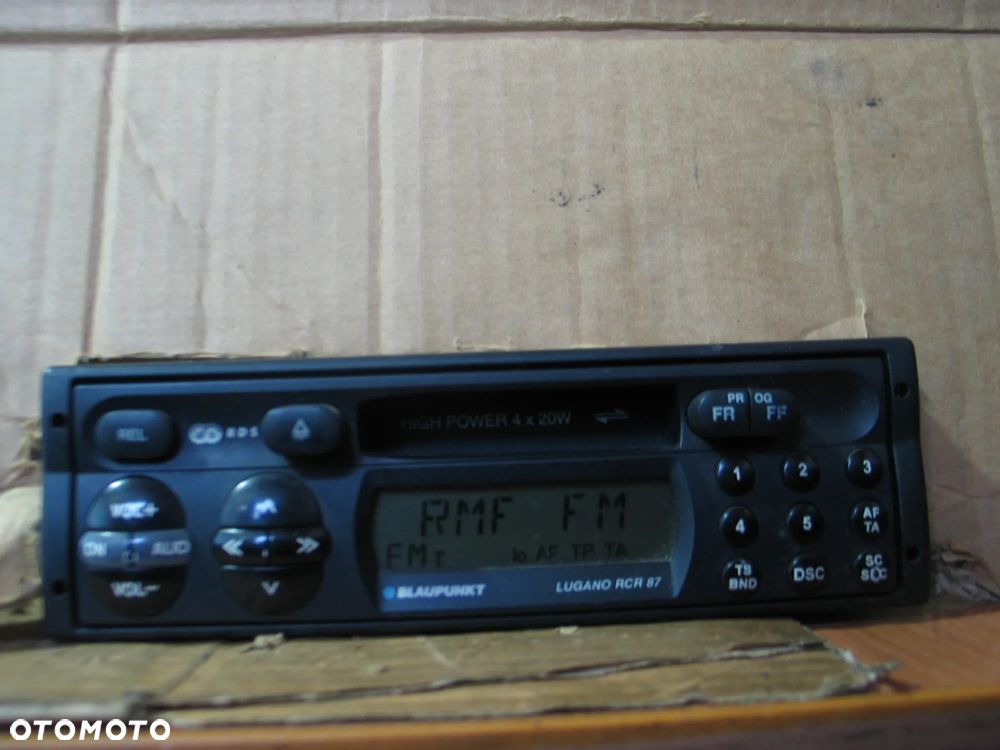 radio radioodtwarzacz blaupunkt lugano RCR 87 klasyk zabytek - 2