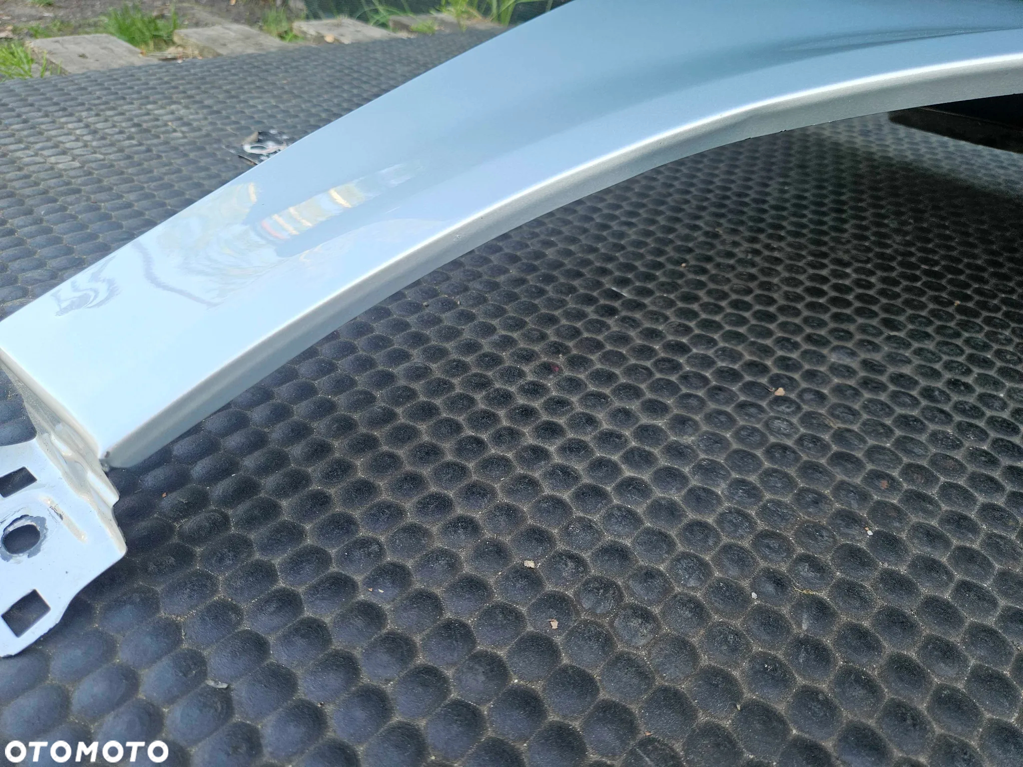 Błotnik Nadkole Przod Przedni LY7W Srebrny Prawy Audi A4 B6 Sedan Kombi - 12