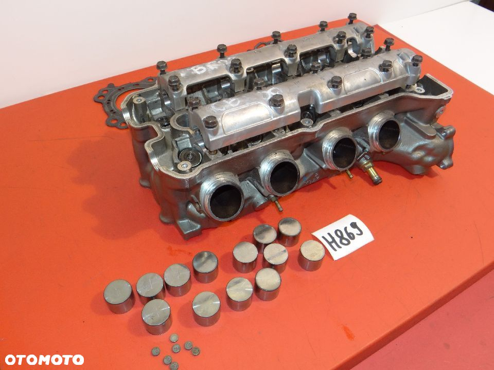 CB 600 HORNET GŁOWICA + ZAWORY + PANEWKI + SZKALNKI + PŁYTKI ZAWOROWE - 2