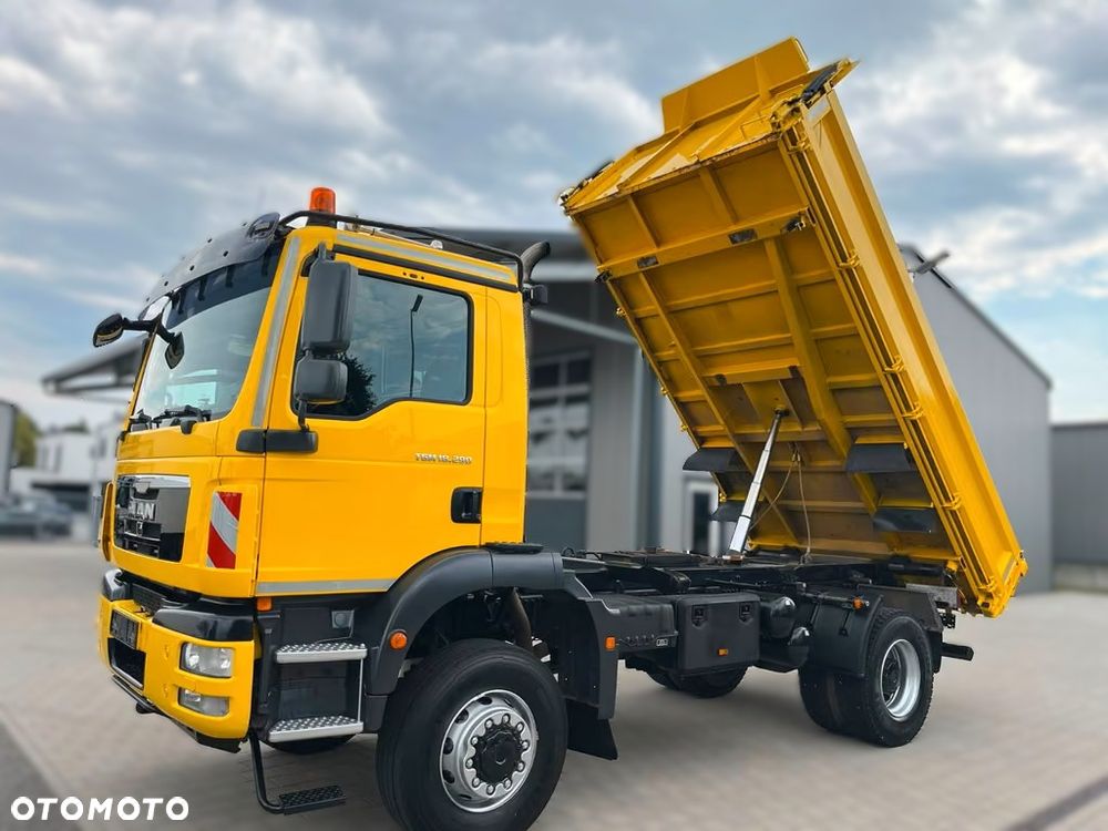 MAN TGM 18.290 4x4 | Wywrotka Trójstronna DAUTEL | Euro 6 | 258 500 km | 2011r - 1